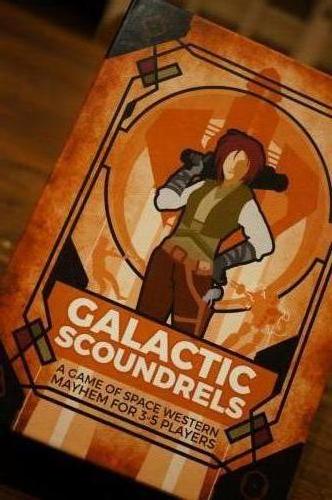 Galactic Scoundrels cards and pieces